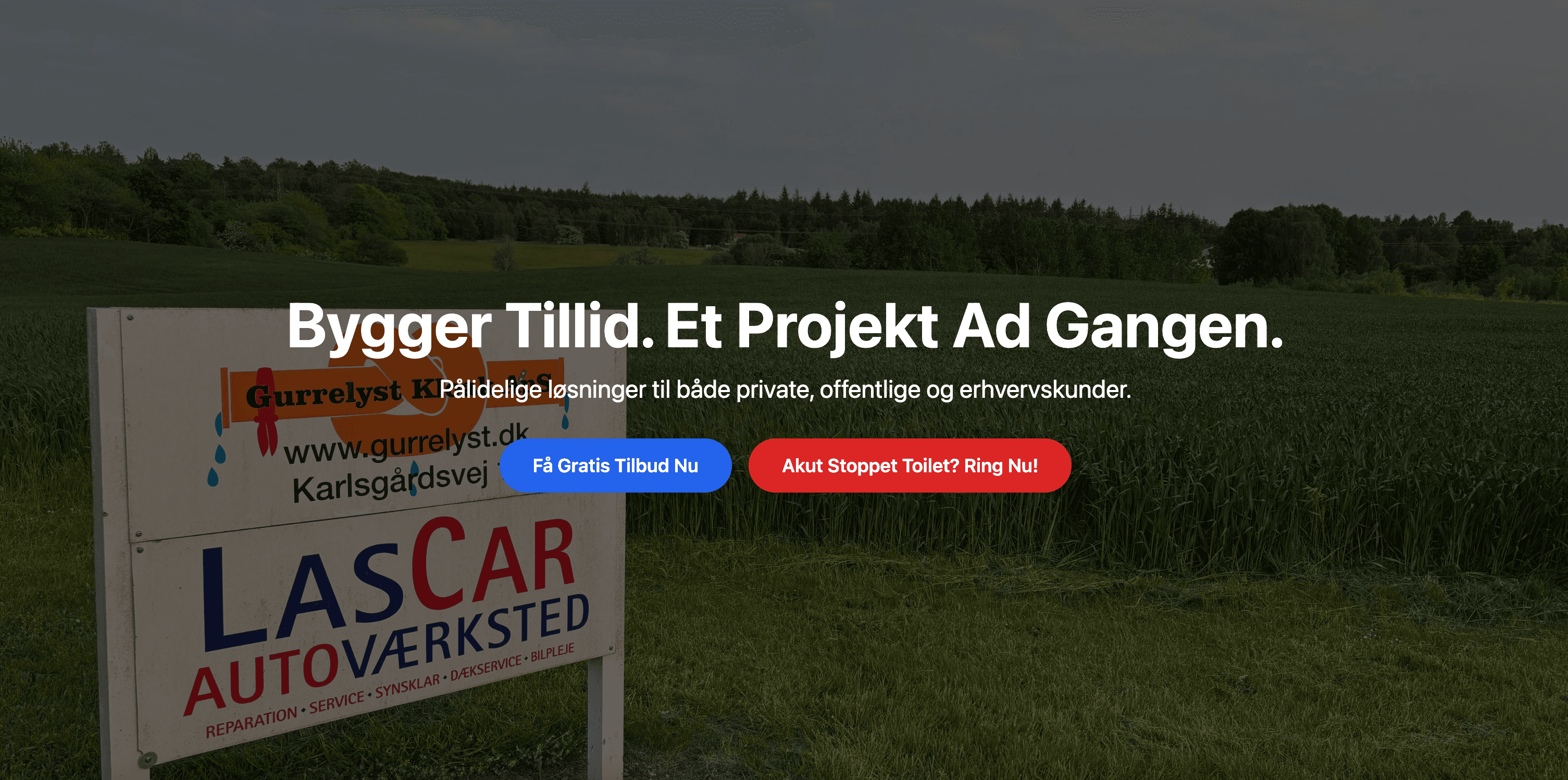 Cover Image for Fra Gammel Hjemmeside til Moderne Online Tilstedeværelse - Gurrelyst Kloak